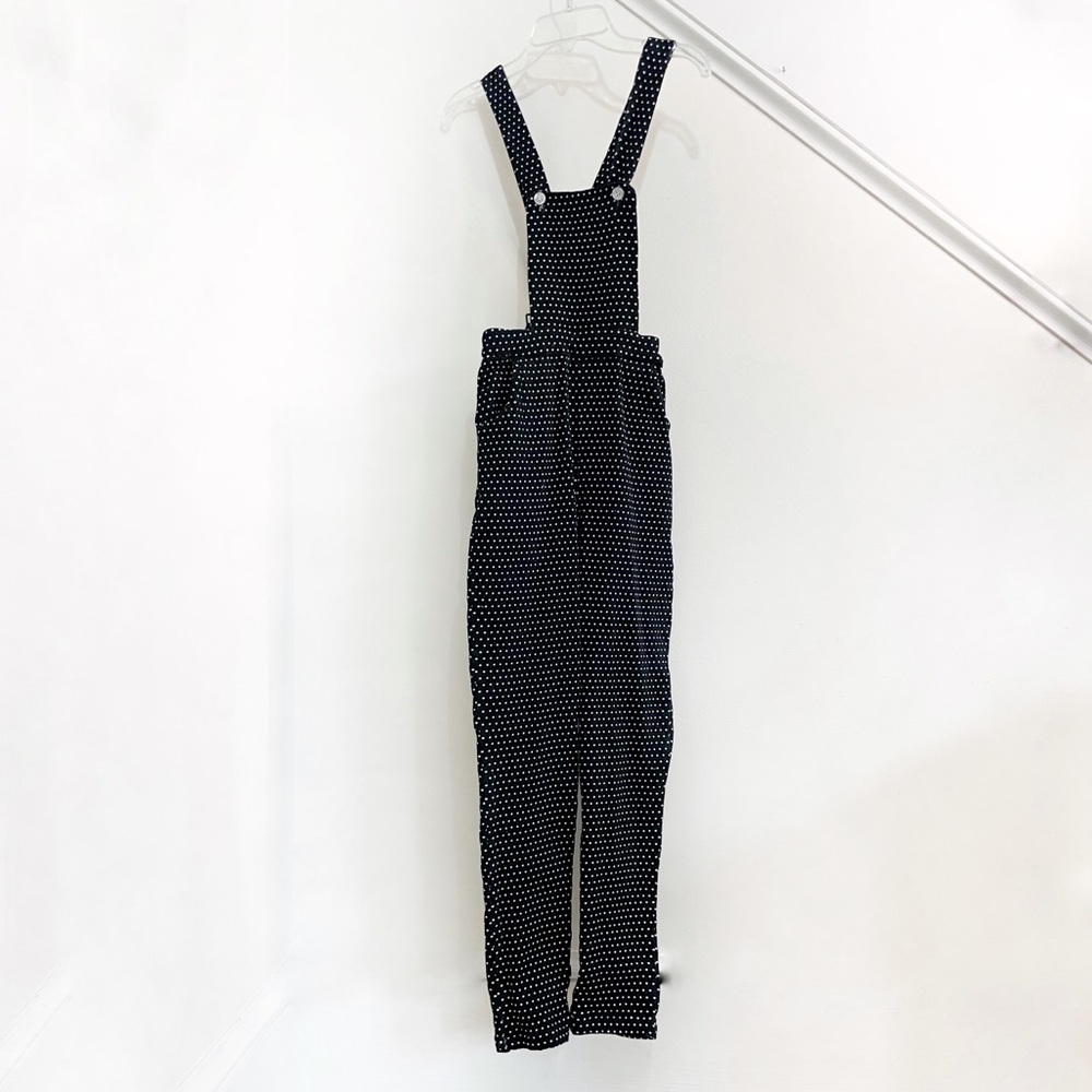 Collectif Polkadot Cherry Skinny Overalls